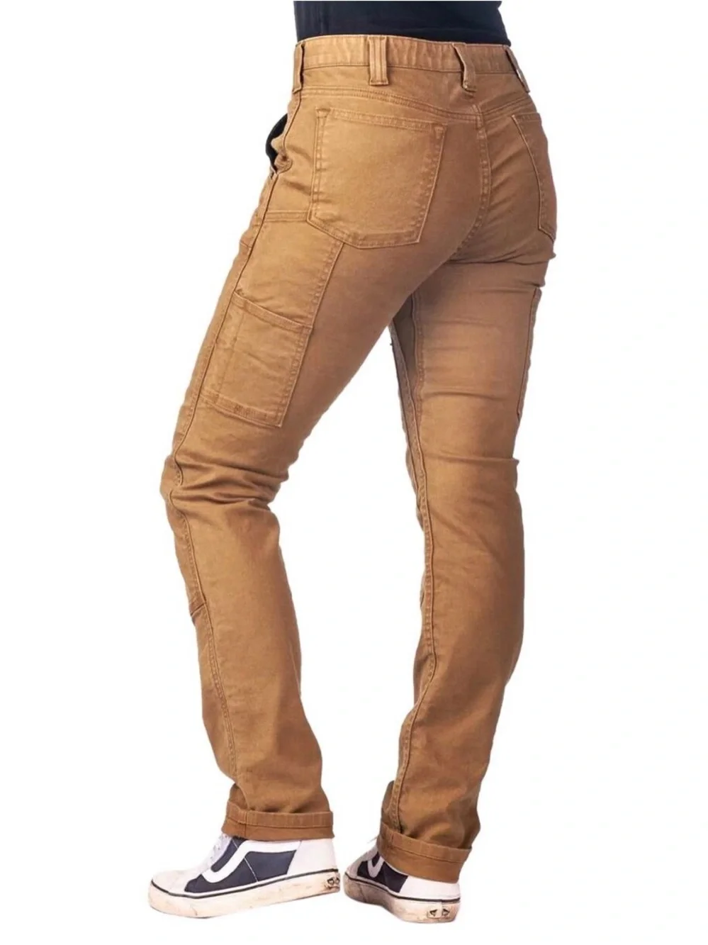 NWT Dovetail Maven X Workwear Pants - Saddle Brown Canvas - Picture 3 of 7